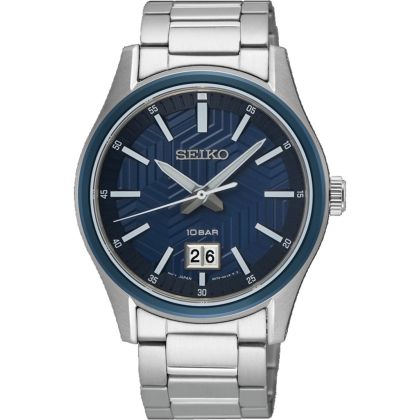 Seiko horloge heren staal SUR559P1