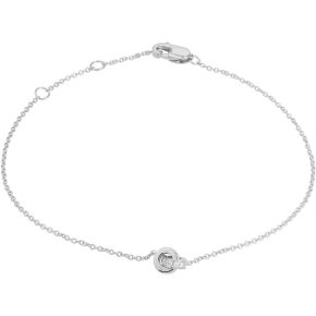 Witgouden armband 15-18cm 0.05 H/Si 4105292