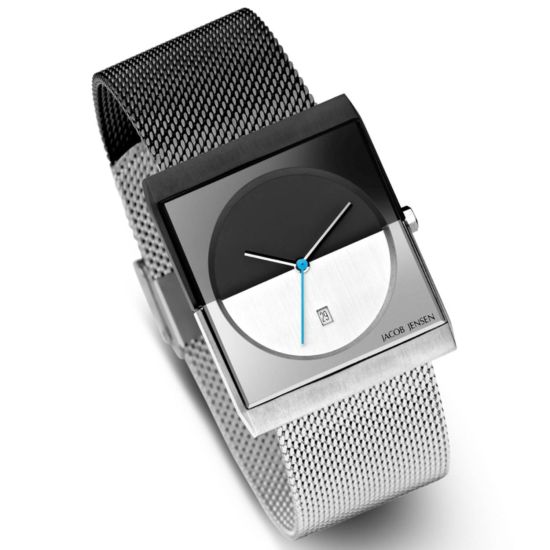 JJ horloge heren staal en zwart pvd JJ515