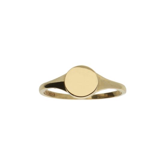 Gouden monogram ring JKR20067/58