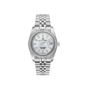 JdM horloge dames staal NROP0136..