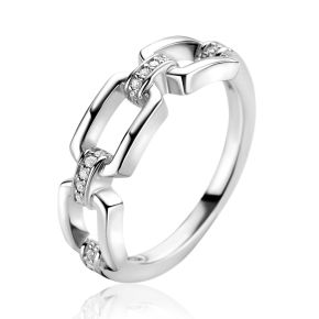 Zilveren ring zirk ZIR2494-54