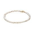 Gouden armband zoetwaterparel 18cm JKB24.408