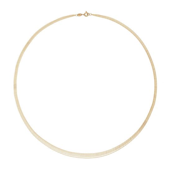 Gouden collier 45cm JKN24412