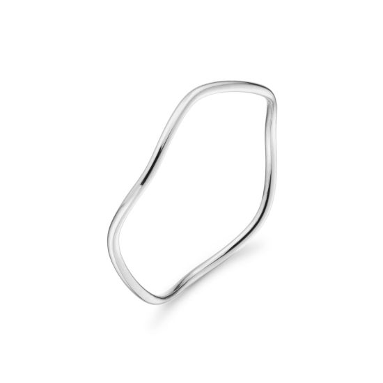 Witgouden ring wave JKR24405-54