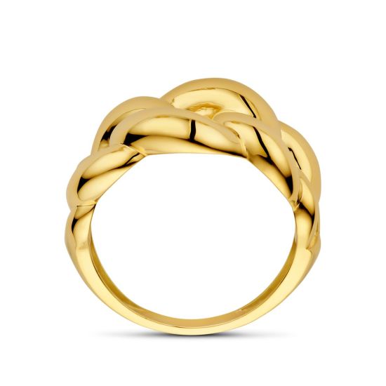 Gouden ring gourmet mt17.75 4031531