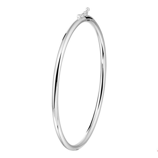Zilveren bangle gerh 3x60mm 1328174