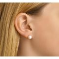 Gouden oorstekers zoetwater parel 7-7.5mm 4012308