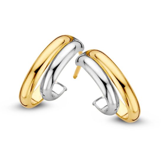 Gouden oorstekers bicolor OR406818