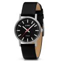 Olympic horloge dames tit/leer OL26DTL070