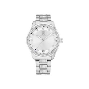 TH Crystals horloge dames staal TH1782757