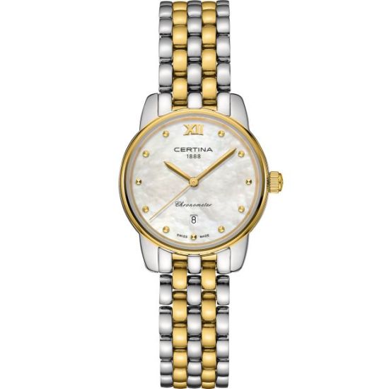 Certina DS 8 horloge dames bicolor C0330512211801