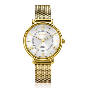 Zinzi horloge dames staal/geel ZIW2033