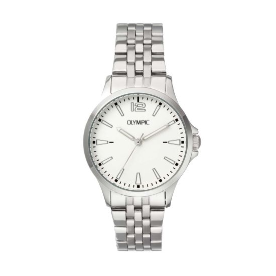 Olympic horloge dames staal OL72DSS110
