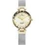 JdM horloge dames staal/geel 