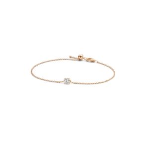 Roodgouden armband zirkonia 2166RZI