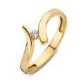 Gouden ring zirk mt56 RM127752