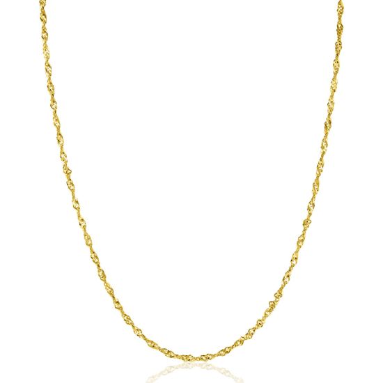 Gouden collier singapore ZGC501