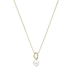 Gouden collier zoetwaterparel SWJN10219-Y14G
