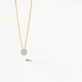 Gouden collier 0.05crt 3602BDI
