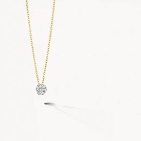 Gouden collier 0.05crt 3602BDI