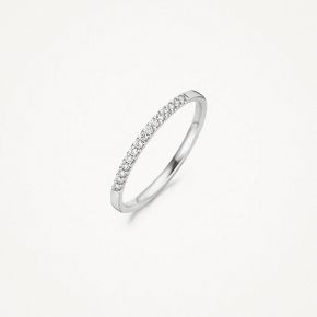 Witgouden ring 0.10crt mt54 1626WDI/54