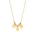 Gouden collier 3xrondje 3170YGO
