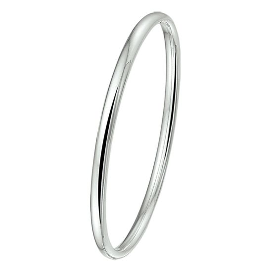 Zilveren bangle 4mmx60mm 1001343