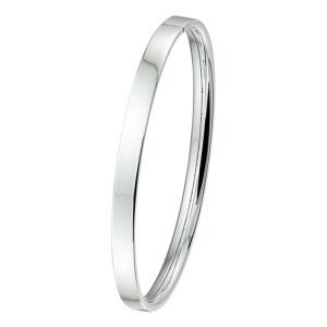 Zilveren bangle 5x60mm 1001363