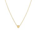 Gouden collier hartje JKN20047