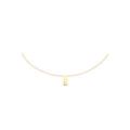 Gouden collier met bar JKN24415