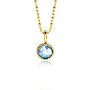 Zilver vergulde hanger ZIH-DEC