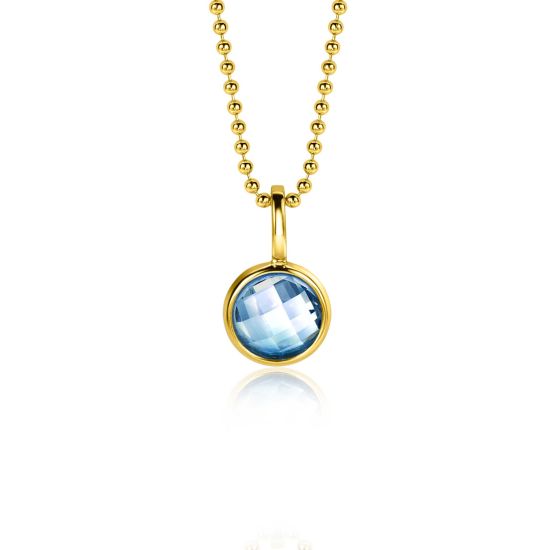 Zilver vergulde hanger ZIH-DEC