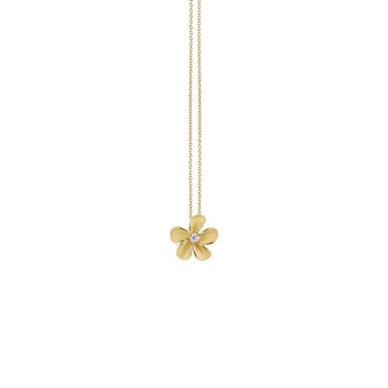 Cammilli collier Cherry Bloom Yellow Sunrise 18kt 0.02dia GPE3770U