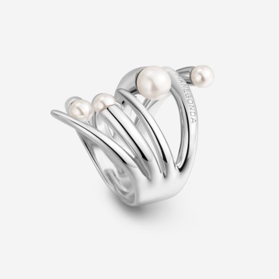 Pianegonda zilveren ring Cuspis PCUR01E