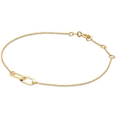 Jackie gouden armband paperclip JKB24.462