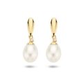 Gouden oorhangers met zoetwaterparel 7.5mm 4016816