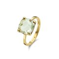 Jarrél gouden ring met lemon quartz mt55 4Y7159LQS