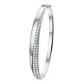 Zilveren bangle 7.5x60mm zirkonia 1324338
