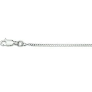 Zilveren collier gourmet 60cm 1.8mm 1002022
