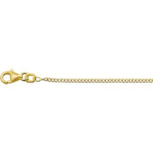 Gouden gourmette collier 40cm 1,4mm 4004581
