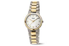 Boccia horloge dames titanium bicolor geel verguld 3359-02