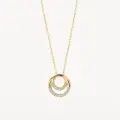Gouden collier met zirkonia 3193YZI