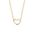 Gouden collier met hartje 40-42-44cm 4020135