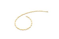 Boccia collier titanium geel verguld 08068-03