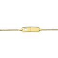 Gouden gr pl armband 9-11cm 4012023