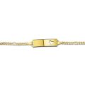 Gouden gr pl armband 9-11cm 4012025