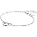 Zilveren armband hart-rondje met zirkonia ZIA2811