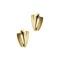 Gouden oorstekers mat/glans 4011573