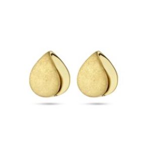 Gouden oorstekers mat/glans 4025333
